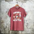 Basketball Gnomies Have Fun For Baseball Dad And Coach Men's Comfort Colors T-Shirt Crimson Basketball Gnomies Have Fun For Baseball Dad And Coach Men's Comfort Colors T-Shirt Crimson