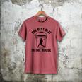 The Best Seat In The House Bucket Dad Baseball Dad Premium Men's Comfort Colors T-Shirt Crimson The Best Seat In The House Bucket Dad Baseball Dad Premium Men's Comfort Colors T-Shirt Crimson