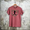 Camo Home Plate Camouflage Baseball Batter Youth Boys Men's Comfort Colors T-Shirt Crimson Camo Home Plate Camouflage Baseball Batter Youth Boys Men's Comfort Colors T-Shirt Crimson