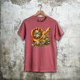 Camo Ice Cream Drip Baseball Stuff Baseball Drip Boys Men's Comfort Colors T-Shirt Crimson