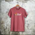 Cheer Baseball Dad My Favorite Cheerleader Calls Me Dad Red Men's Comfort Colors T-Shirt Crimson Cheer Baseball Dad My Favorite Cheerleader Calls Me Dad Red Men's Comfort Colors T-Shirt Crimson
