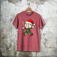 Christmas Baseball Drip For Boys Ice Cream Drip Baseball Men's Comfort Colors T-Shirt Crimson