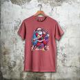 Christmas Baseball Santa Game Day Xmas Boys Kids Men Men's Comfort Colors T-Shirt Crimson Christmas Baseball Santa Game Day Xmas Boys Kids Men Men's Comfort Colors T-Shirt Crimson