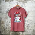 Christmas Baseball Snowman Xmas Pajamas Women Men Boys Men's Comfort Colors T-Shirt Crimson Christmas Baseball Snowman Xmas Pajamas Women Men Boys Men's Comfort Colors T-Shirt Crimson