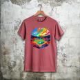Colorful Baseball Field Home Run Baseball Player Fans Men's Comfort Colors T-Shirt Crimson Colorful Baseball Field Home Run Baseball Player Fans Men's Comfort Colors T-Shirt Crimson