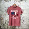 I Created Monster She Calls Me Dad Baseball Dad Men's Comfort Colors T-Shirt Crimson I Created Monster She Calls Me Dad Baseball Dad Men's Comfort Colors T-Shirt Crimson