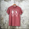 Your Dad My Dad Is Cooler Baseball Dad Men's Comfort Colors T-Shirt Crimson