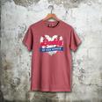 Daddy Of The Rookie Baseball Dad Retro Love Heart Birthday Premium Men's Comfort Colors T-Shirt Crimson Daddy Of The Rookie Baseball Dad Retro Love Heart Birthday Premium Men's Comfort Colors T-Shirt Crimson