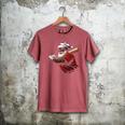 Dominican Republic Santa Christmas Baseball Beisbol Men's Comfort Colors T-Shirt Crimson Dominican Republic Santa Christmas Baseball Beisbol Men's Comfort Colors T-Shirt Crimson
