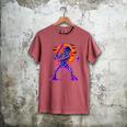 Drip Skeleton Batting Baseball Halloween Men's Comfort Colors T-Shirt Crimson