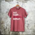 Eat Sleep Baseball Repeat Baseball Player Men's Comfort Colors T-Shirt Crimson Eat Sleep Baseball Repeat Baseball Player Men's Comfort Colors T-Shirt Crimson