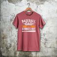 Father Fathers Day Baseball Lovers Baseball Dad Homerun Premium Men's Comfort Colors T-Shirt Crimson Father Fathers Day Baseball Lovers Baseball Dad Homerun Premium Men's Comfort Colors T-Shirt Crimson