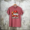 Game Day Baseball Dad Baseball Mam Father's Day Premium Men's Comfort Colors T-Shirt Crimson Game Day Baseball Dad Baseball Mam Father's Day Premium Men's Comfort Colors T-Shirt Crimson
