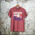 GodMom Rookie Of Year 1st Birthday Baseball Theme Matching Men's Comfort Colors T-Shirt Crimson GodMom Rookie Of Year 1st Birthday Baseball Theme Matching Men's Comfort Colors T-Shirt Crimson