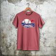 Grammy Rookie Of Year 1st Birthday Baseball Theme Matching Men's Comfort Colors T-Shirt Crimson