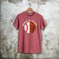 Granny Of Ballers Baseball Basketball Grandma Granny Men's Comfort Colors T-Shirt Crimson Granny Of Ballers Baseball Basketball Grandma Granny Men's Comfort Colors T-Shirt Crimson