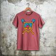 HUGvyn 67 Baseball Ice Cream Drip Six Seven Genz Alpha Slang Men's Comfort Colors T-Shirt Crimson
