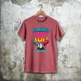 HUGvyn I Survived 100 Days Baseball Teacher Ice Cream Drip Men's Comfort Colors T-Shirt Crimson HUGvyn I Survived 100 Days Baseball Teacher Ice Cream Drip Men's Comfort Colors T-Shirt Crimson