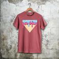 Ice Cream Baseball Cone Dripping Sprinkles Kids Boys Summer Premium Tri-Blend Men's Comfort Colors T-Shirt Crimson