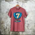 Ice Cream Baseball Glove 7th Birthday Edition Men's Comfort Colors T-Shirt Crimson
