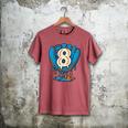Ice Cream Baseball Glove 8th Birthday Edition Men's Comfort Colors T-Shirt Crimson