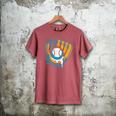 Ice Cream Baseball Mitt Drippy Scoop Baseball Sports Men's Comfort Colors T-Shirt Crimson Ice Cream Baseball Mitt Drippy Scoop Baseball Sports Men's Comfort Colors T-Shirt Crimson