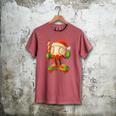 Ice Cream Drip Baseball Christmas Baseball Drip Candy Cane Men's Comfort Colors T-Shirt Crimson Ice Cream Drip Baseball Christmas Baseball Drip Candy Cane Men's Comfort Colors T-Shirt Crimson