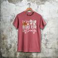 I'm Just Here For The Snacks Baseball Coquette Game Day Girl Men's Comfort Colors T-Shirt Crimson