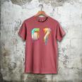 Kids Meme 67 Number Six 6 Seven 7 Ice Cream Drips Baseball Men's Comfort Colors T-Shirt Crimson