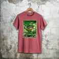 Leprechaun Playing Baseball Japanese Art St Patricks Day Men's Comfort Colors T-Shirt Crimson
