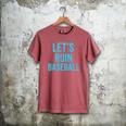 Let's Ruin Baseball Baseball Humor Sarcastic Baseball Premium Tri-Blend Men's Comfort Colors T-Shirt Crimson Let's Ruin Baseball Baseball Humor Sarcastic Baseball Premium Tri-Blend Men's Comfort Colors T-Shirt Crimson