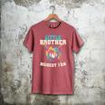 Little Brother Biggest Fan Baseball Cream Drip Crossed Bats Men's Comfort Colors T-Shirt Crimson Little Brother Biggest Fan Baseball Cream Drip Crossed Bats Men's Comfort Colors T-Shirt Crimson