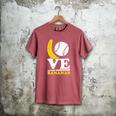 Love Bananas Banana Baseball Men's Comfort Colors T-Shirt Crimson Love Bananas Banana Baseball Men's Comfort Colors T-Shirt Crimson