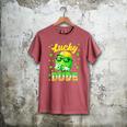 Lucky Dude Drip Baseball Shamrock St Patrick Men Boy Youth Men's Comfort Colors T-Shirt Crimson