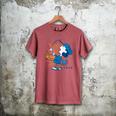 Lucy Van Pelt Baseball Catch Men's Comfort Colors T-Shirt Crimson