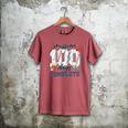 Mission 100 Days Complete Baseball 100th Day Of School Boys Men's Comfort Colors T-Shirt Crimson