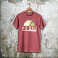 Number One Baseball Dad Fathers Day Baseball Player Dad Papa Men's Comfort Colors T-Shirt Crimson Number One Baseball Dad Fathers Day Baseball Player Dad Papa Men's Comfort Colors T-Shirt Crimson