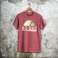 Number One Baseball Dad Fathers Day Baseball Player Dad Papa Premium Men's Comfort Colors T-Shirt Crimson Number One Baseball Dad Fathers Day Baseball Player Dad Papa Premium Men's Comfort Colors T-Shirt Crimson
