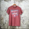 Respect The Drip Baseball Player Men's Comfort Colors T-Shirt Crimson Respect The Drip Baseball Player Men's Comfort Colors T-Shirt Crimson