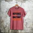 Retired Basketball Referee For Baseball Refs Men's Comfort Colors T-Shirt Crimson Retired Basketball Referee For Baseball Refs Men's Comfort Colors T-Shirt Crimson