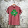 Retro Shamrock Baseball St Patricks Day Men Women Boys Girls Men's Comfort Colors T-Shirt Crimson