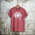 Save 2nd Base Breast Cancer Awareness Pink Ribbon Baseball Men's Comfort Colors T-Shirt Crimson Save 2nd Base Breast Cancer Awareness Pink Ribbon Baseball Men's Comfort Colors T-Shirt Crimson