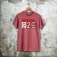 Senior Night Class Of 2026 Baseball Seniors Matching Team Men's Comfort Colors T-Shirt Crimson