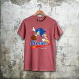 Sonic The Hedgehog Sonic Baseball Est 1991 Men's Comfort Colors T-Shirt Crimson Sonic The Hedgehog Sonic Baseball Est 1991 Men's Comfort Colors T-Shirt Crimson