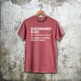 Sport Definition Baseball Soccer Benchwarmer Blues Men's Comfort Colors T-Shirt Crimson Sport Definition Baseball Soccer Benchwarmer Blues Men's Comfort Colors T-Shirt Crimson