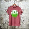 St Patricks Day Shamrock Baseball Irish Boys Kids Men Men's Comfort Colors T-Shirt Crimson