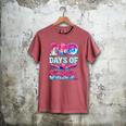 Survived 100 Days Of School Baseball Ice Cream Drip Boy Kids Men's Comfort Colors T-Shirt Crimson