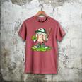 Toddler Baseball Drip Ice Cream Boys Kids St Patricks Day Men's Comfort Colors T-Shirt Crimson