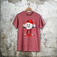 Valentine Baseball Heart Sports Men Boys Kid Men's Comfort Colors T-Shirt Crimson