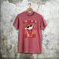 Valentines Day Baseball Six Seven 67 Meme Heart Baseball Dab Men's Comfort Colors T-Shirt Crimson